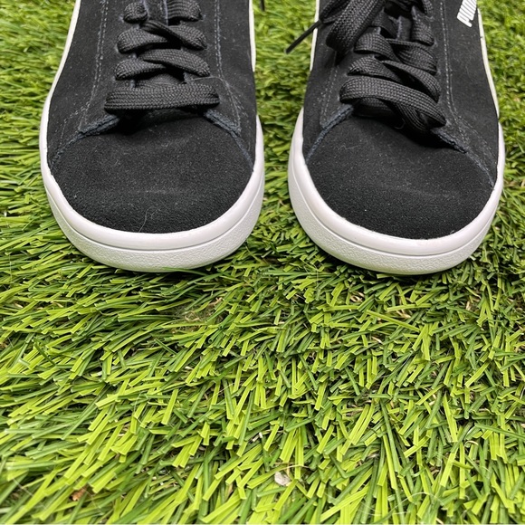 PUMA Smash V2 SD Jr - black suede - 4 - Picture 4 of 11